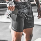 Мужские спортивные шорты NaranjaSabor, модные быстросохнущие дышащие повседневные тонкие пляжные шорты, модель 2020 года, N675