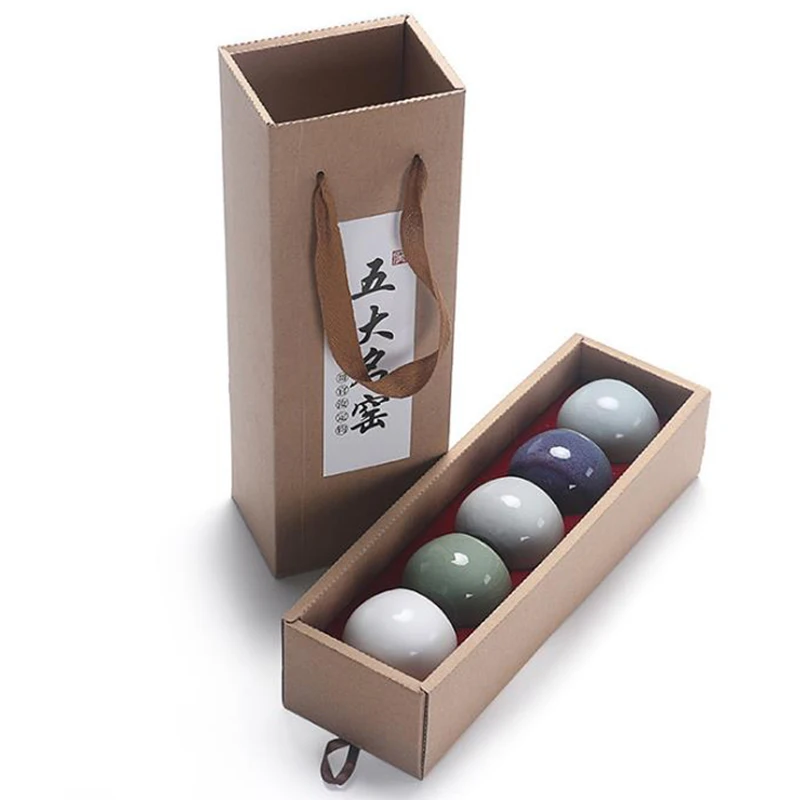 Чайная чашка 120 мл керамическая чаша для чая глазурованная набор китайского кунг