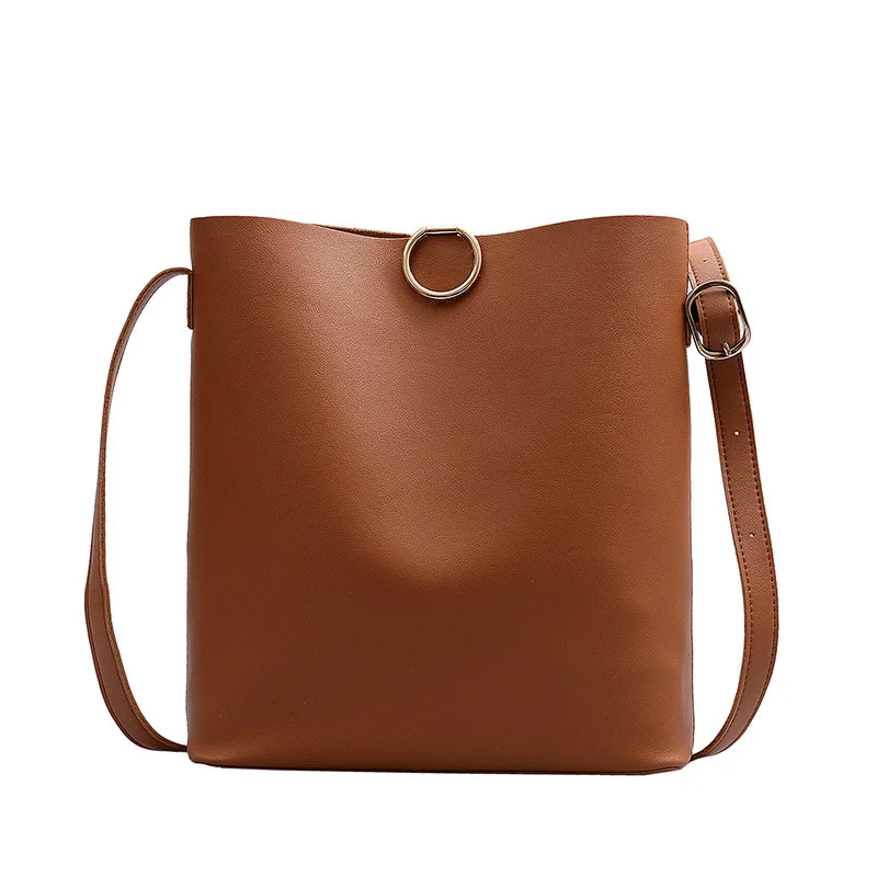 Сумка-Кроссбоди из искусственной кожи для женщин 2019 комплект двух предметов