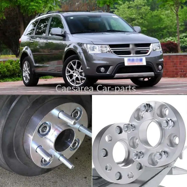 

High Quality Auto Wheel Spacer 4pcs 5X127 71.6CB 25mm Thick Hubcenteric Wheel Spacer Adapters For Dodge JCUV