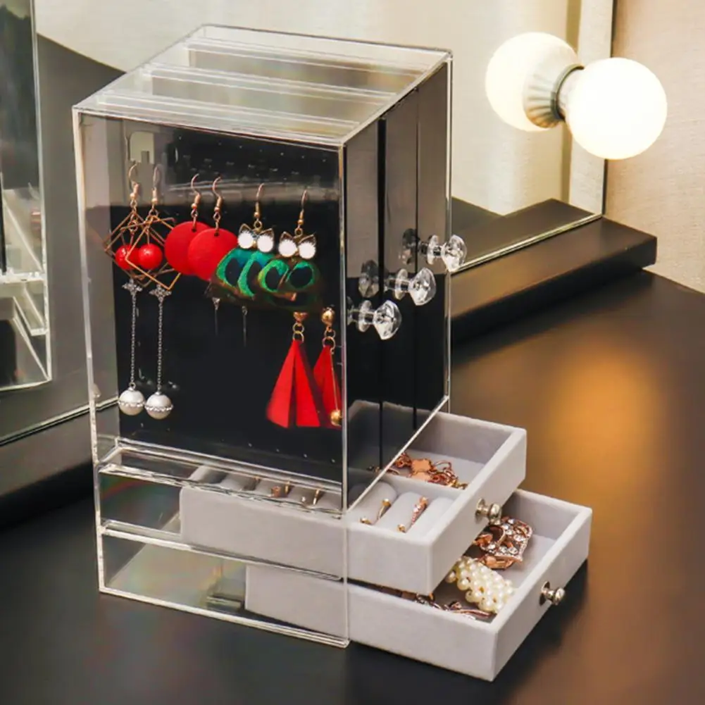 

Износостойкая легкая витрина для ювелирных изделий с большими ящиками для девочек