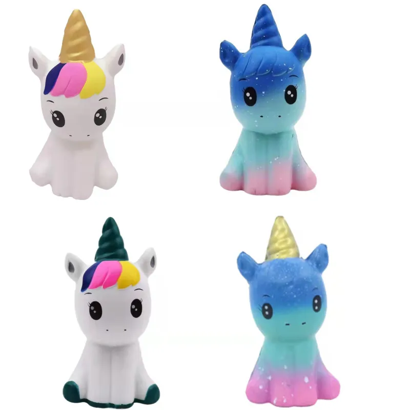 

Милый Единорог Сжимаемый торт панда хлеб сжималки крем ароматизированный медленно Восстанавливающий форму снятие стресса сжимаемые игруш...