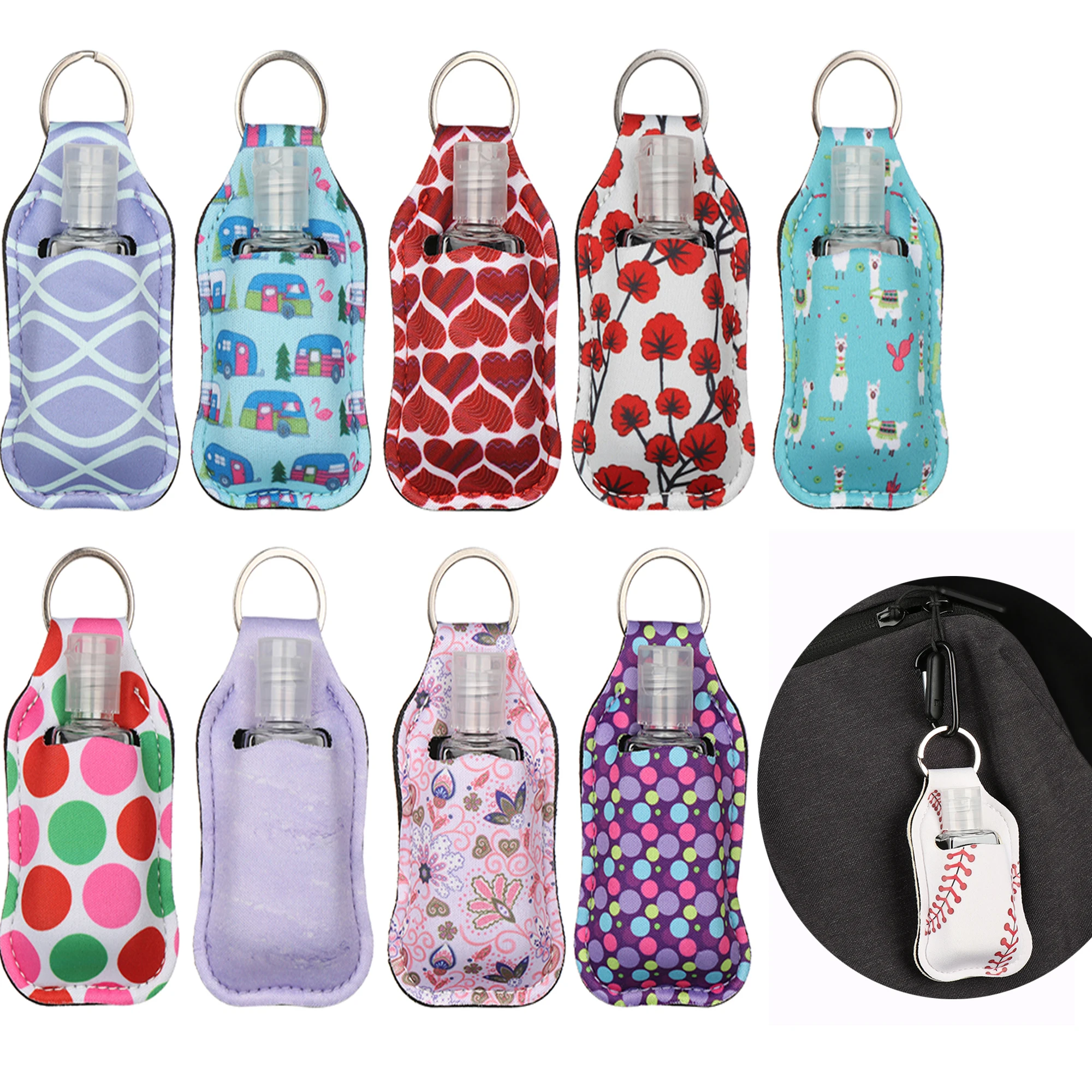 1 шт. контейнер дезинфицирующее средство для рук 30 мл|Брелоки| |