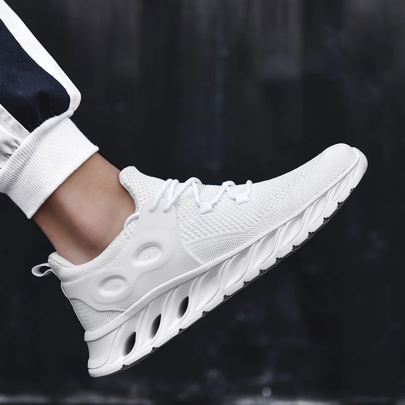 Men's Sneakers Ultralight Breathable Running Shoes Fashion Casual Sports Zapatos Super Comfortable Pop Flexible Jogging Shoes