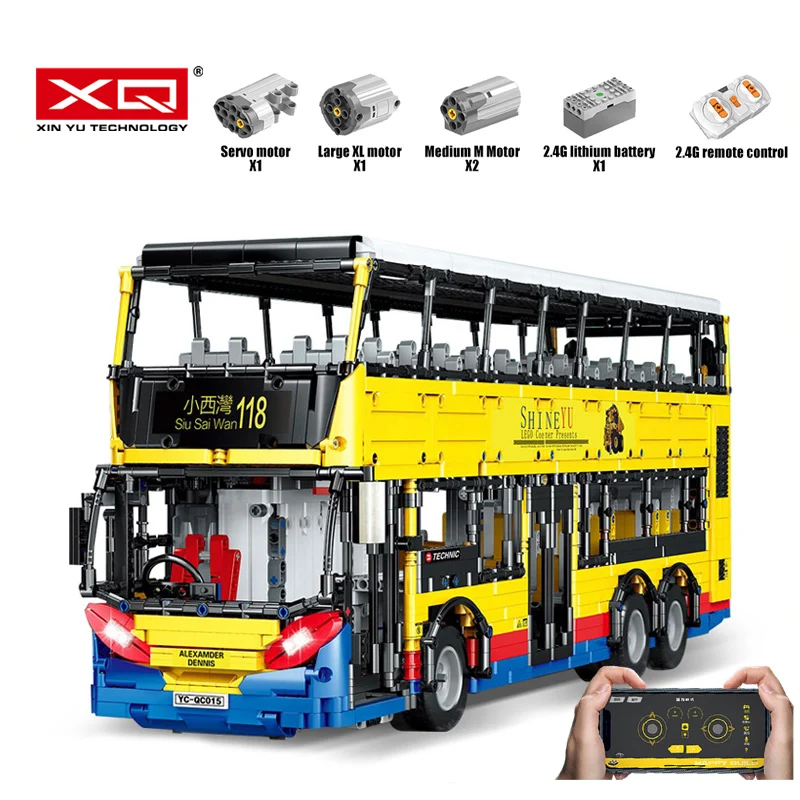 Строительные блоки XQ высокотехнологичная модель радиоуправляемого автомобиля