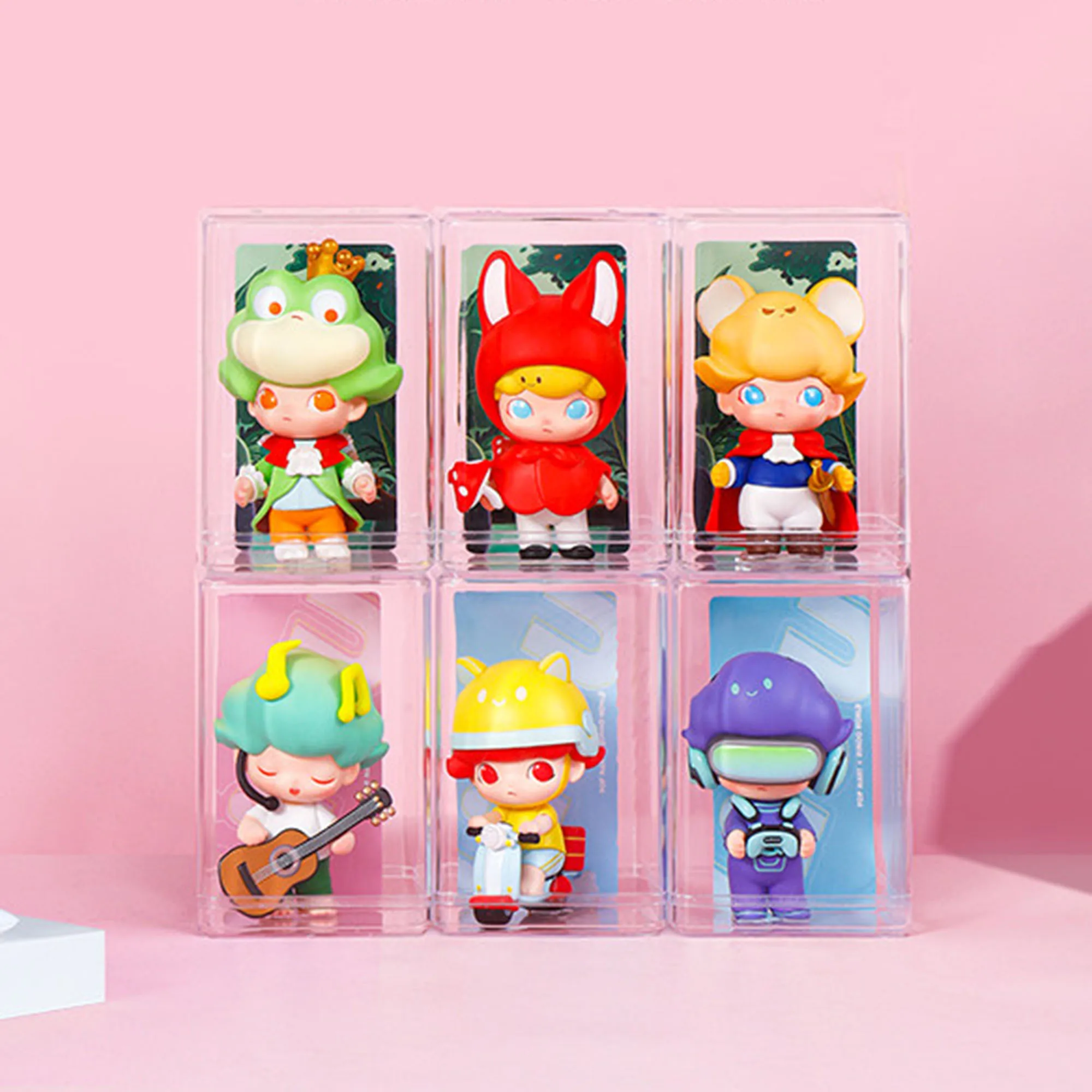 

Blind Box Storage Display Stand Popmart Acrylic Box Bubble Mart Cabinet Hand-Made Box