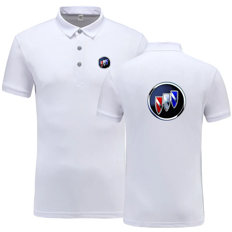 Рубашка поло мужская с коротким рукавом хлопок Повседневная деловая модная