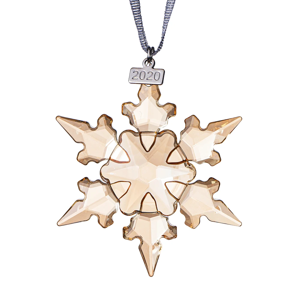 

2020 Модный кулон в виде снежинки на зеркало заднего вида автомобиля с кристаллами, аксессуары для интерьера автомобиля, украшение для автомо...