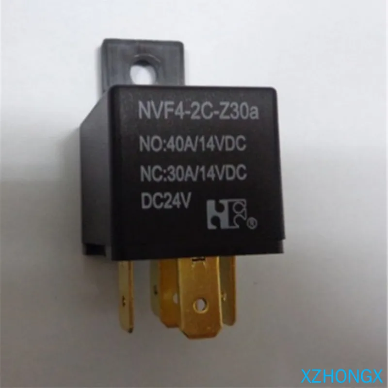 Реле 12V NVF4-2C-Z30a-DC12V NVF4-2C-Z30a-12VDC NVF42CZ30a DC12V 12VDC 12VDC 40A 30A 4PIN