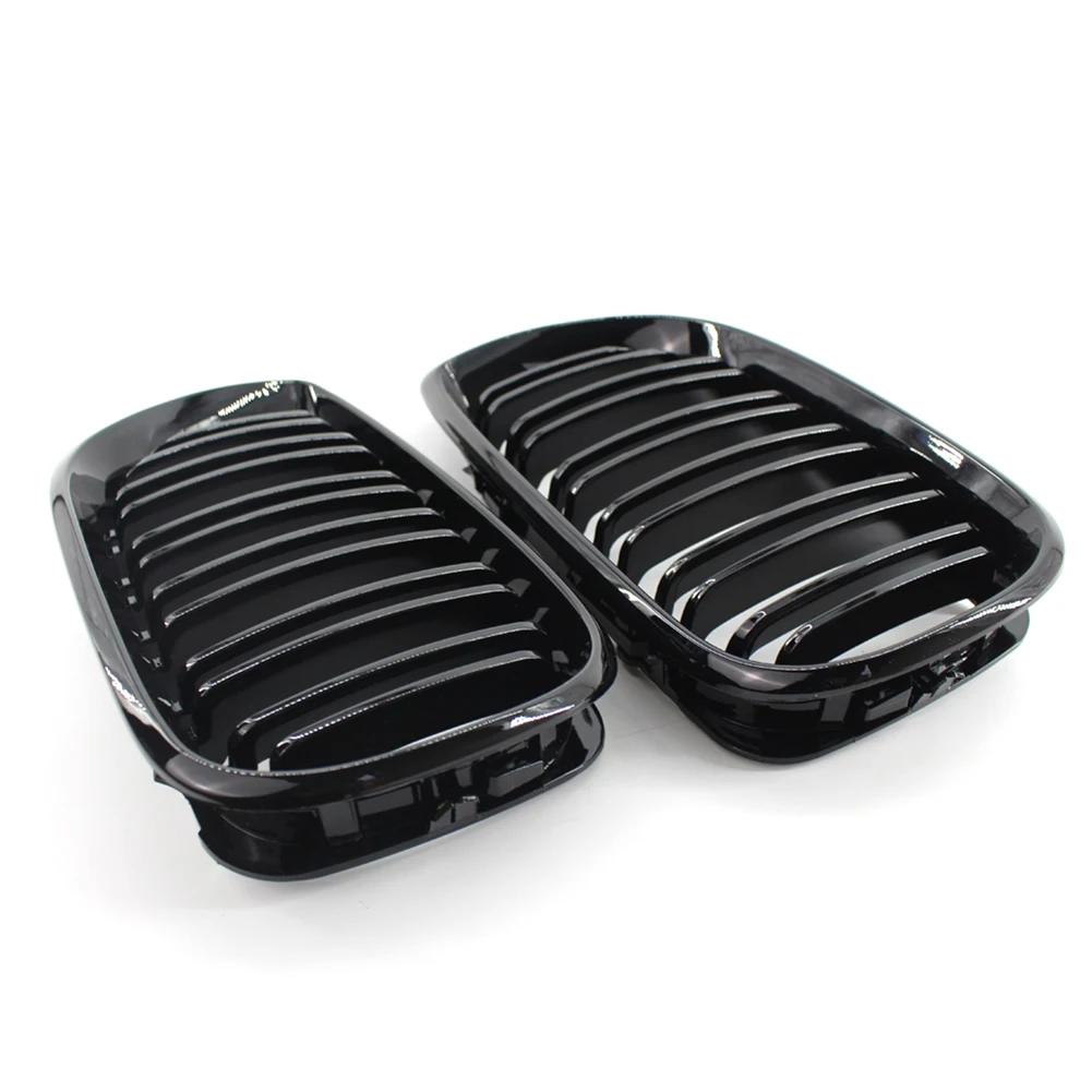 

Решетка для радиатора для BMW E46 316i 318i 320i 325i 330i 4 двери 2002-2005, двухлинейный гриль для почек 51132158542 51132158543, 1 пара