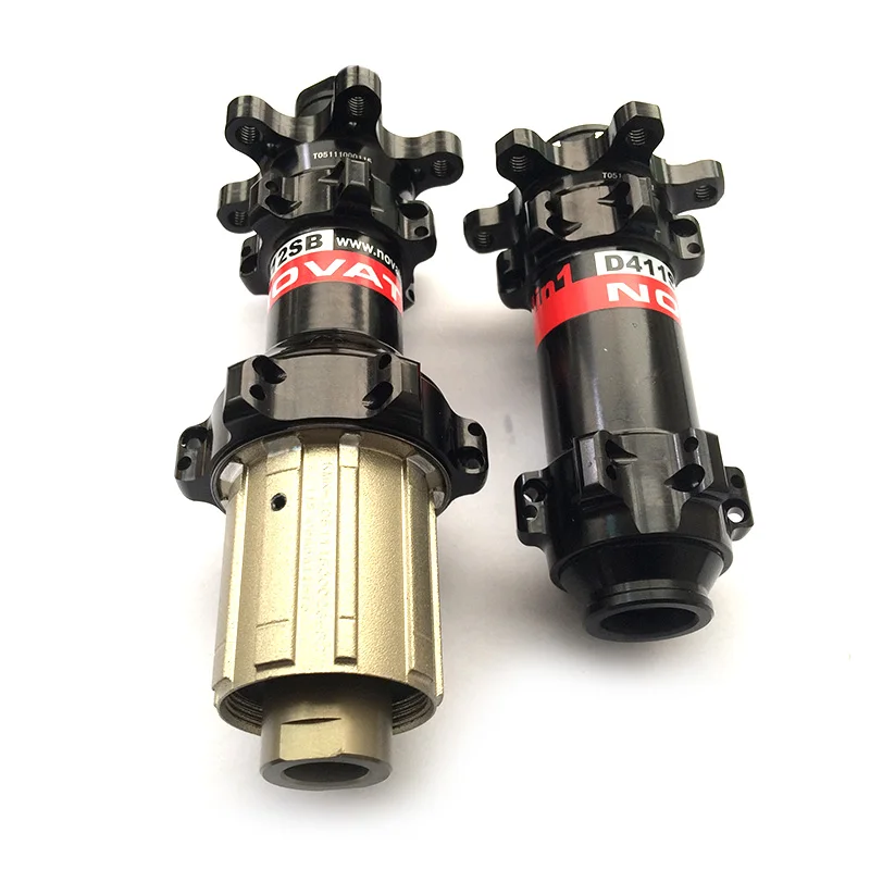 

Novatec Straight Pull Bearing Hub 411 412 MTB Bike Bicycle Hub XC Racer Disc Hub 15mm 12x142mm Thru Axle for SHN or SR XD 11S