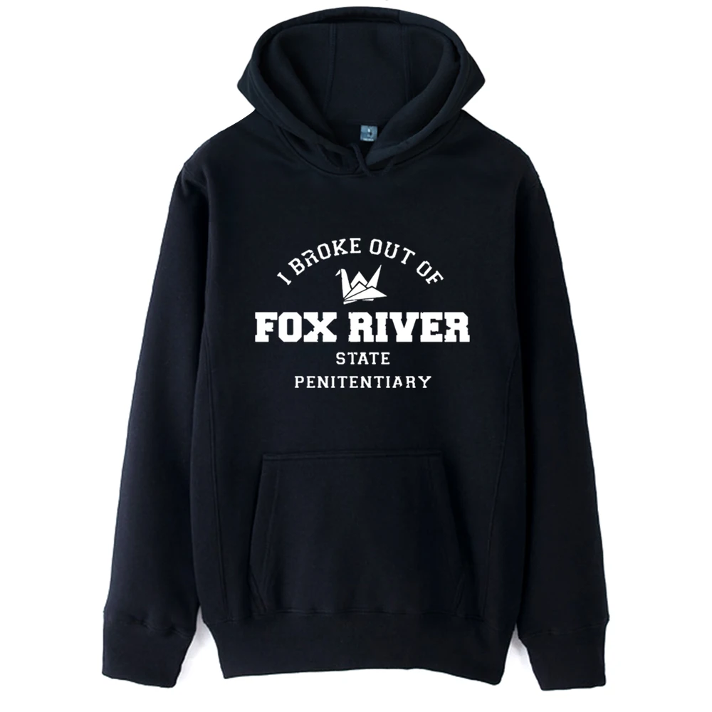 

Prison Break Paper Crane EST 2005 Scofield Fox River Man Boy Hoodie Autumn Winter Fleece Couple Clothes ZIIART