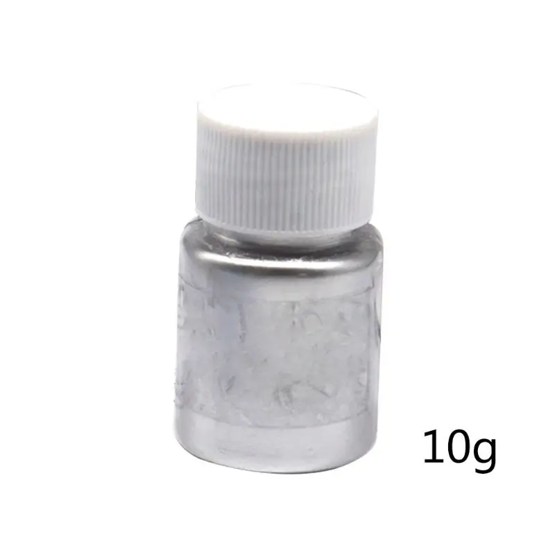 10 г зеркальная металлическая текстура жемчужный порошок эпоксидная смола