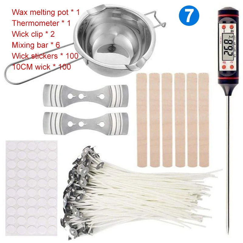 Набор для изготовления свечей сделай сам легкий в использовании цветных