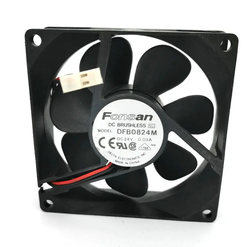 Для DELTA 8 см DFB0824M 8025 dc24v 0.09a инверторный охлаждающий вентилятор 80*80*25 мм HZDO |