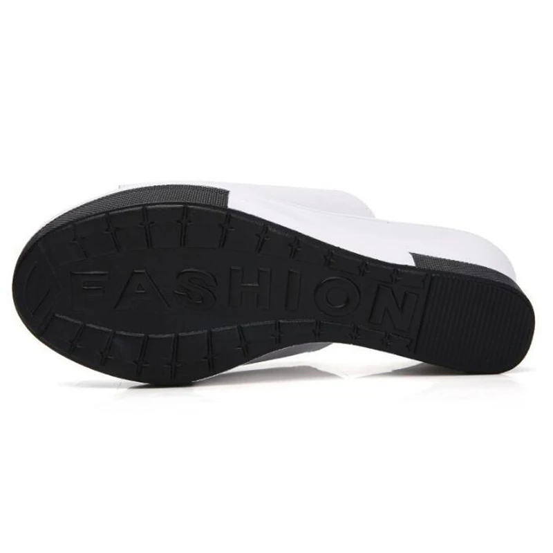 COVOYYAR 2021 Summer Women's Sandals Fashion Platform Wedge Slides Slip On Women Shoes Slippers Plus Size 40 WSS296 | Обувь