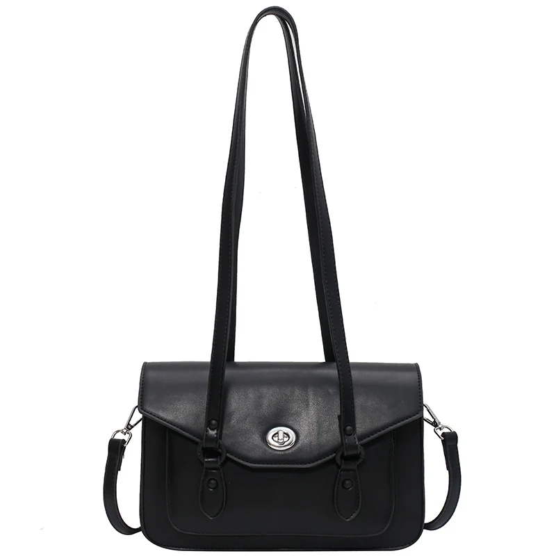 

Vintage Large Armpit bag 2021 Fashion New High-quality PU Leather Women's Designer Handbag High capacity Shoulder Messenger Bag