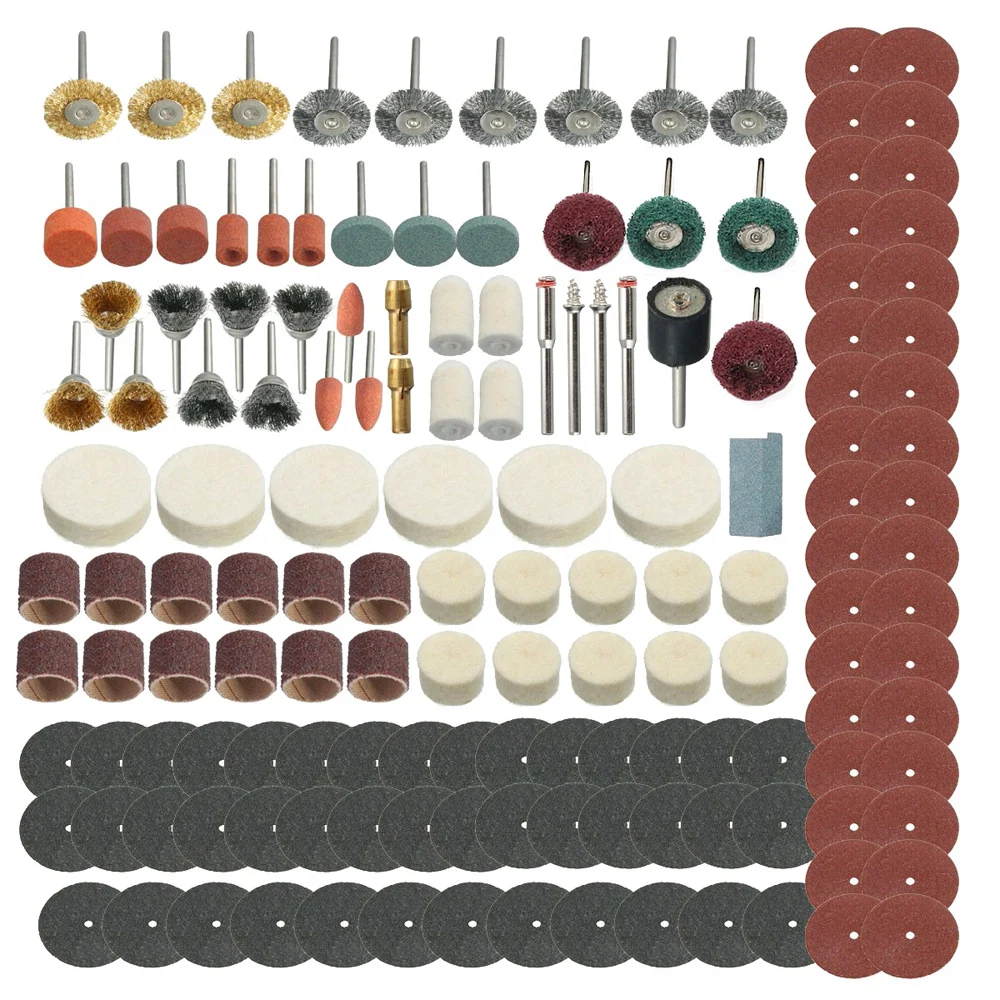 347 шт. ШЛИФОВАЛЬНЫЕ шлифовальный шнек для роторный инструмент колеса Набор