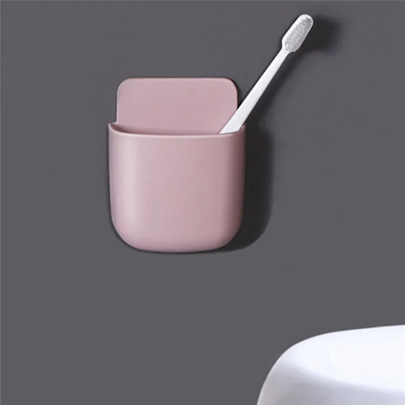 Пластиковая настенная полка с бесплатным отверстием для спальни органайзер