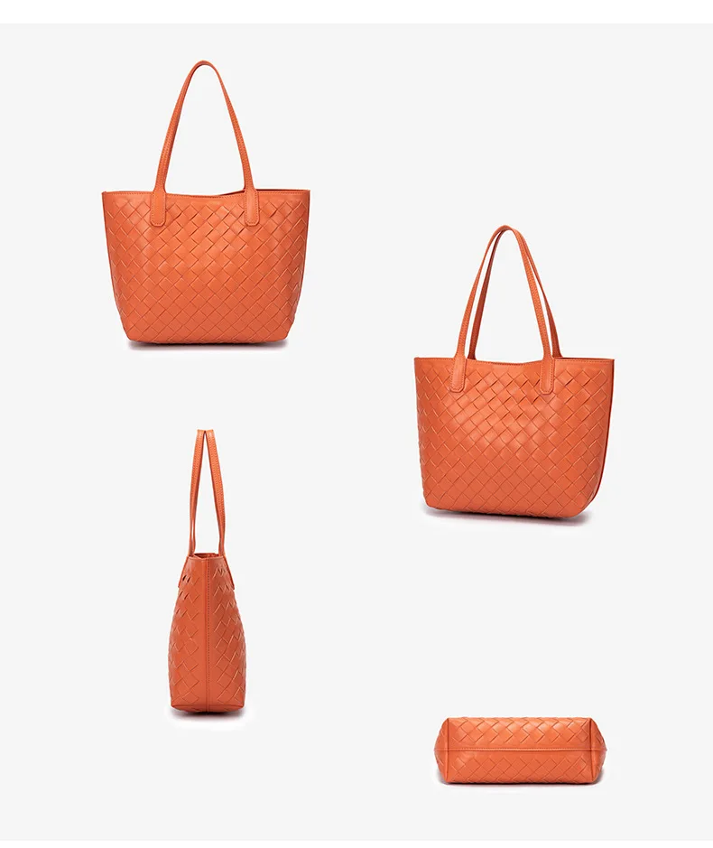 

2021 Luxury Brand Design Women Handbags Large Capacity Tote Bag Woven Shoulder Bags Top Handle Shopping Sac A Main K5463
