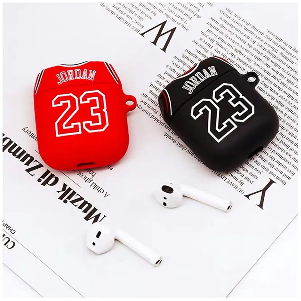 Силиконовый чехол для наушников № 23 Jordan Funda Airpods2 1|Аксессуары наушников| |