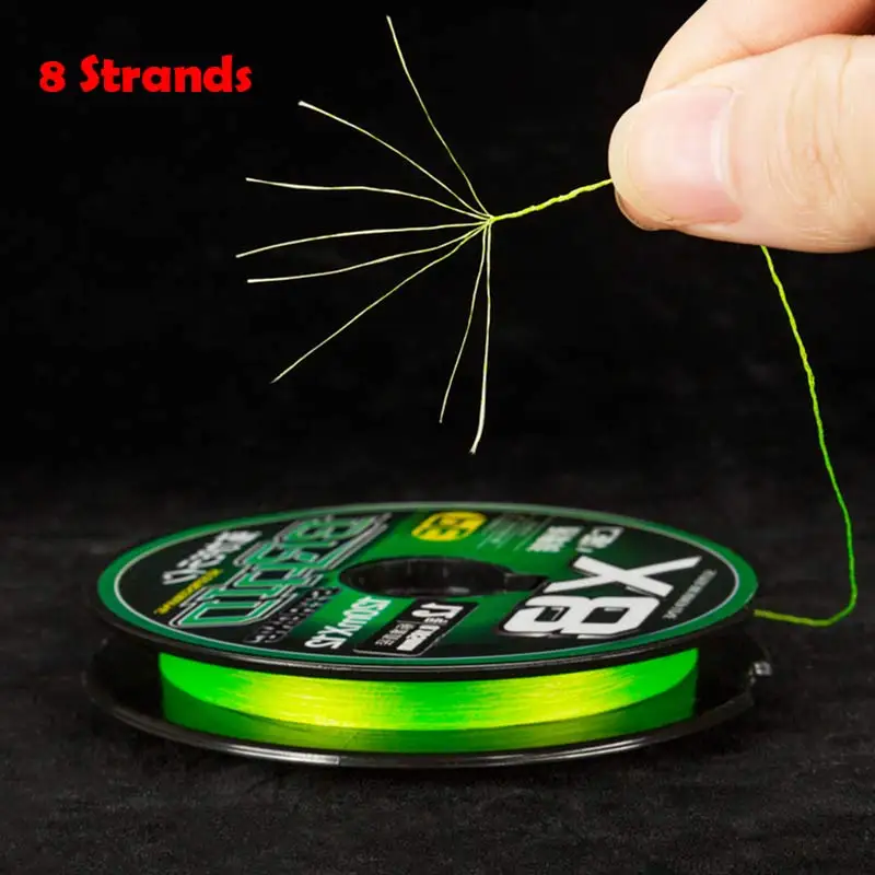 ZUKIBO YGK 8X Upgrade Braid Fishing Line Japan 8 Strands Multifilament PE Line Lure Fishing 120M 11-40LB Long Shot Smooth Thin