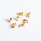 Горячие 1 лот10 шт. NiceHCK MMCX гнездо SE535 SE215 SE425 SE846 UE900 DIY Позолоченные штифты с металлической прокладкой Бесплатная доставка