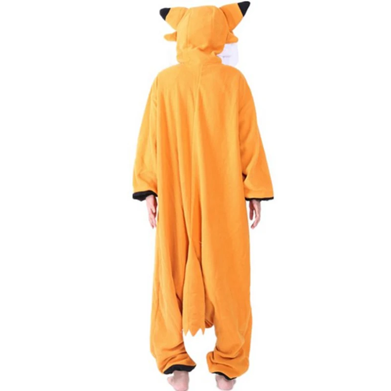 кугуруми для взрослых пижама Лиса женщин мужчин пара Аниме Onesie вечерние