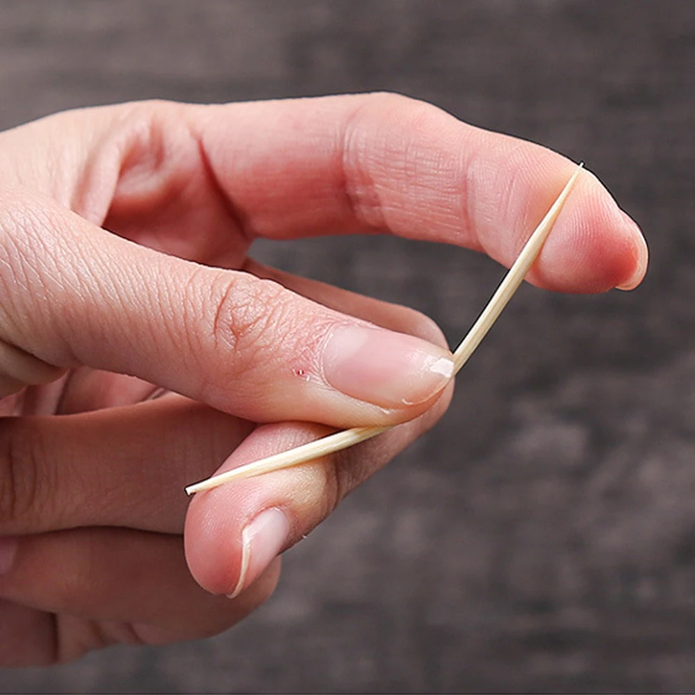 3500 шт./кор. одноразовые натуральные деревянная бамбуковая зубочистка для дома