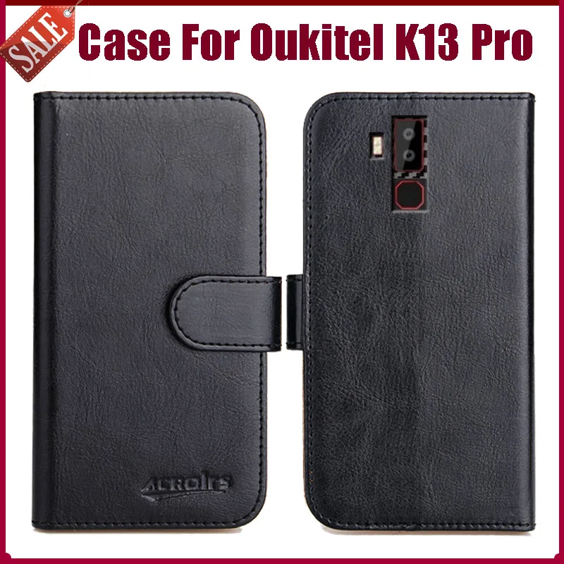 Лидер продаж! Чехол книжка Oukitel K13 Pro 6 41 дюйма цветов мягкие кожаные для телефона