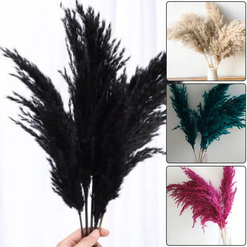 

Natural Dryness Wedding Reed Bouquet Christmas Decorations Artificial Flowers For Home Party and Wedding Ornament 2021