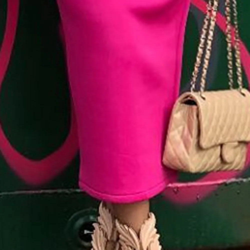 Black High Waist Skirt Women Office Lady Workwear 2019 Casual Long Maxi Straight Skirts Femme Plain Elegant Pencil |