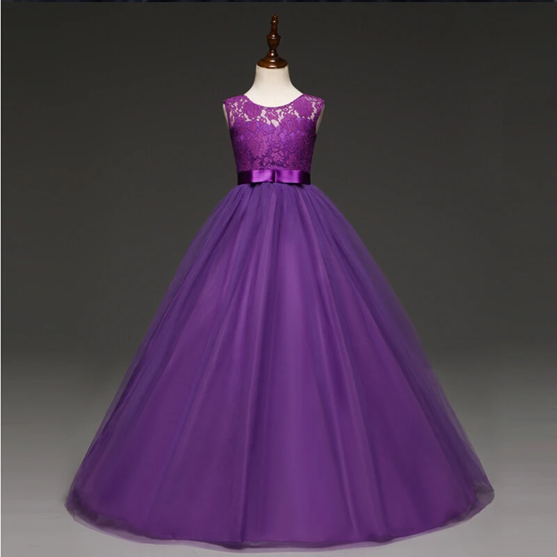 Teen Girls Homecoming Dance Ball Dress Graduation Prom Elegant Children Bridesmaid Wedding Evening Princess | Детская одежда и