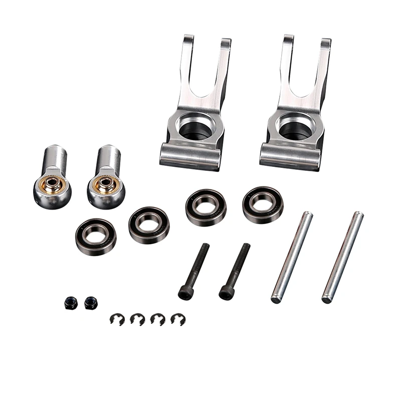 CNC цельный опорный комплект подшипника заднего колеса подходит для 1/5 HPI ROFUN ROVAN KM