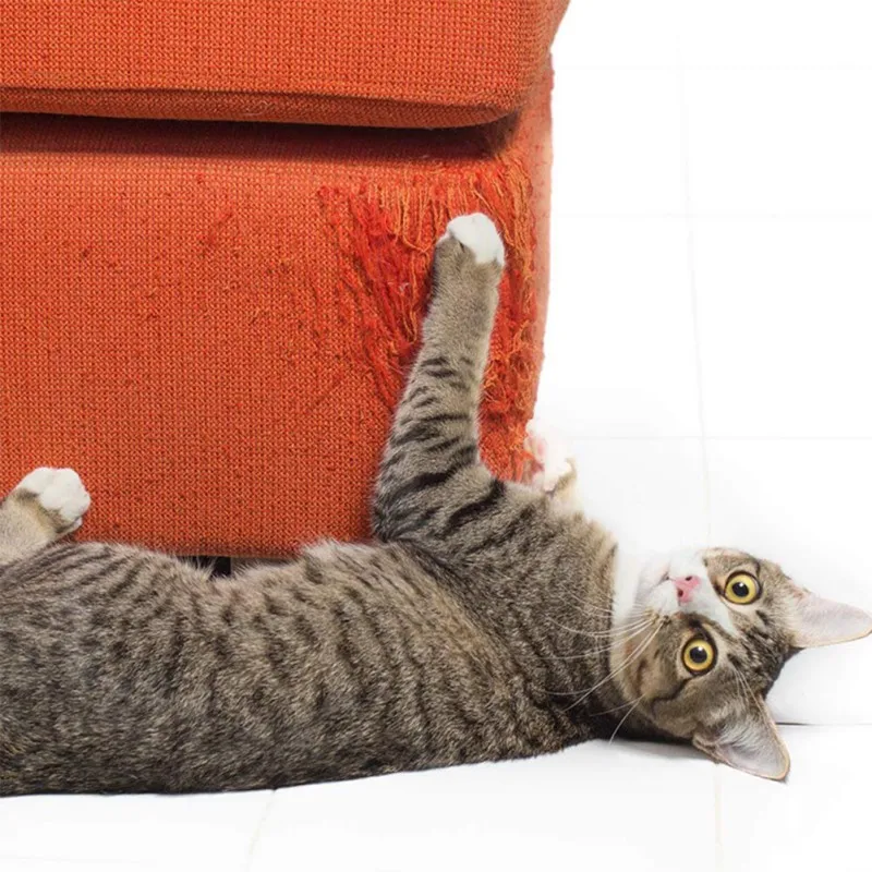 

Pet Scratch Guard Mat Cats Scratching Post Furniture Sofa Claw Protector Pads For Leather Chairs Protector 1