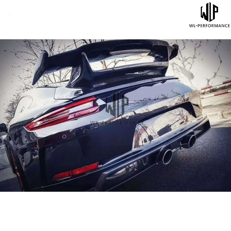 911 991,2 GT3 стиль автомобильный комплект кузова из углеродного волокна передний задний бампер для губ задний спойлер для автомобиля для Porsche 911 991,2 GT3 стиль