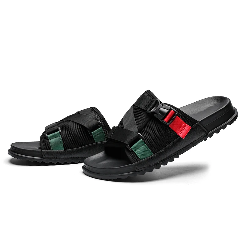 Летние шлепанцы для мужчин Мягкие домашние тапочки Мужские дома Повседневные