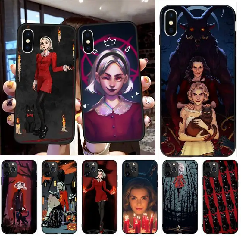 

Chilling Adventures Phone Case For iphone 12 11 Pro Max Mini XS Max 8 7 6 6S Plus X 5S SE 2020 XR Cover
