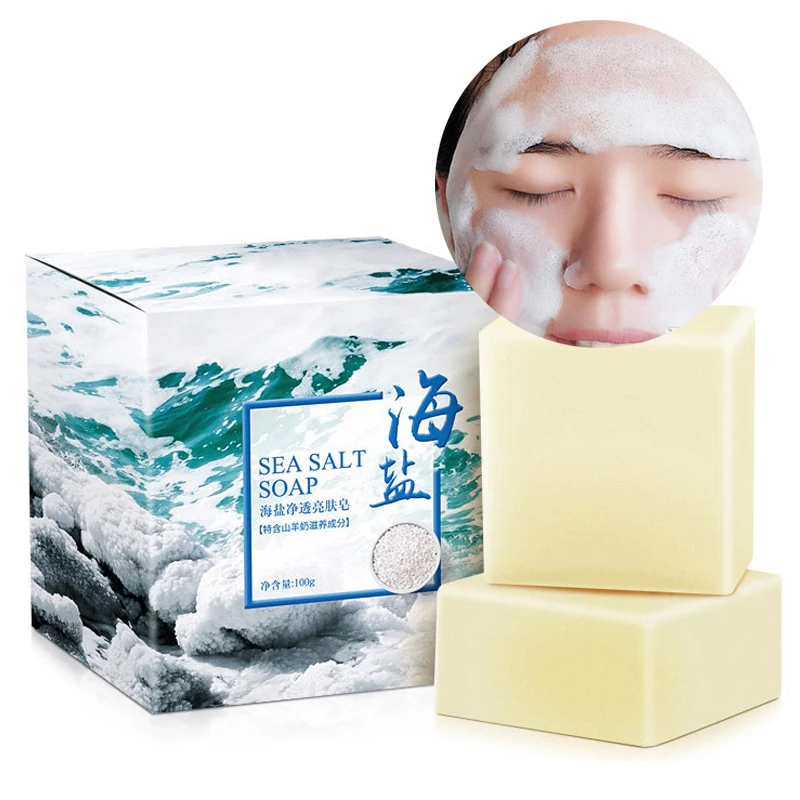 Отбеливающее мыло для лица средство удаления пор мытья ухода за