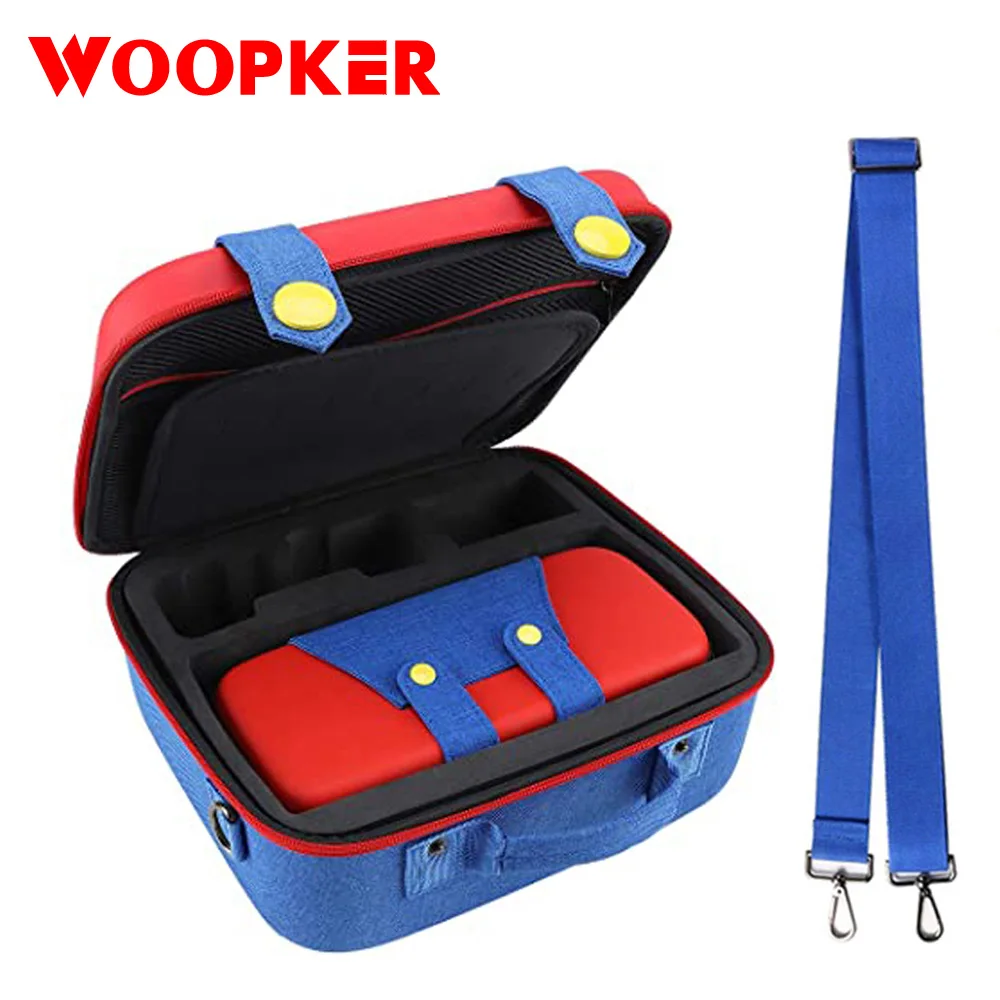 Чехол для путешествий совместимый с системой Nintendo Switch защитный жесткий чехол