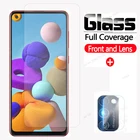 Закаленное стекло для Samsung Galaxy A21s, защитная пленка для камеры Samsung A21s a 21s