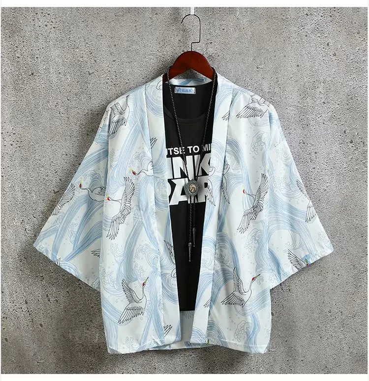 Кимоно женское в японском стиле юката кимоно китайском хаори Оби гейши уличная