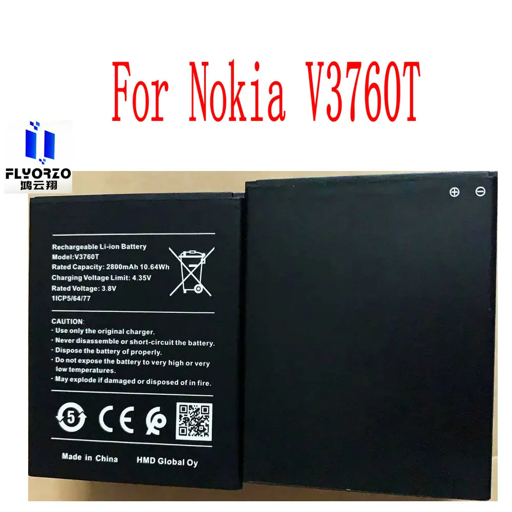 

Brand New High Quality 2800mAh V3760T external battery For Nokia V3760T Mobile Phone