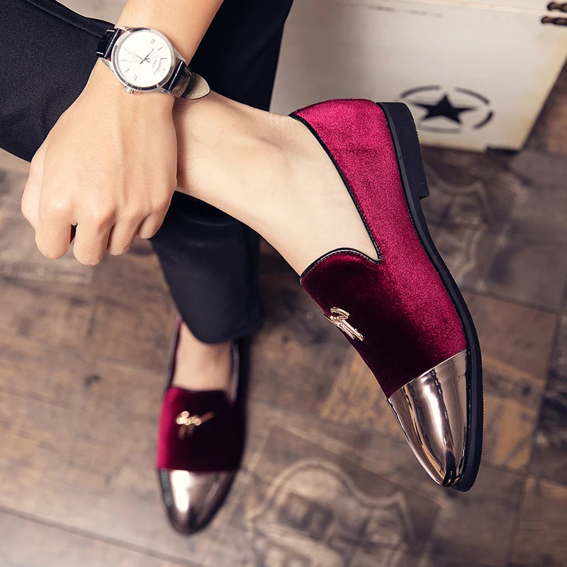 

Male Shoe Shoes Men Dress Mens Loafers Leather Casual Suede Loafer Fashion Man Shoe Moccasins For Breathable Slippers