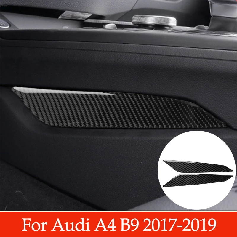

Аксессуары для стайлинга автомобиля для Audi A4 B9 2017-2019, декоративная наклейка из углеродного волокна для панели управления скоростью