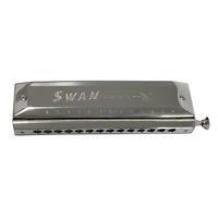 swan chromatic harmonica 14 holes 56 tone mouth organ instruments key of c abs comb harp professional musical instruments sw1456