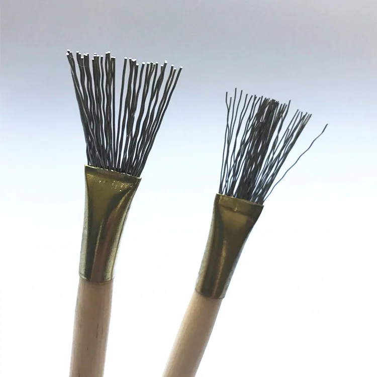 Проволочная щетка мягкая керамика глина скульптура DIY ремесло резные глиняные