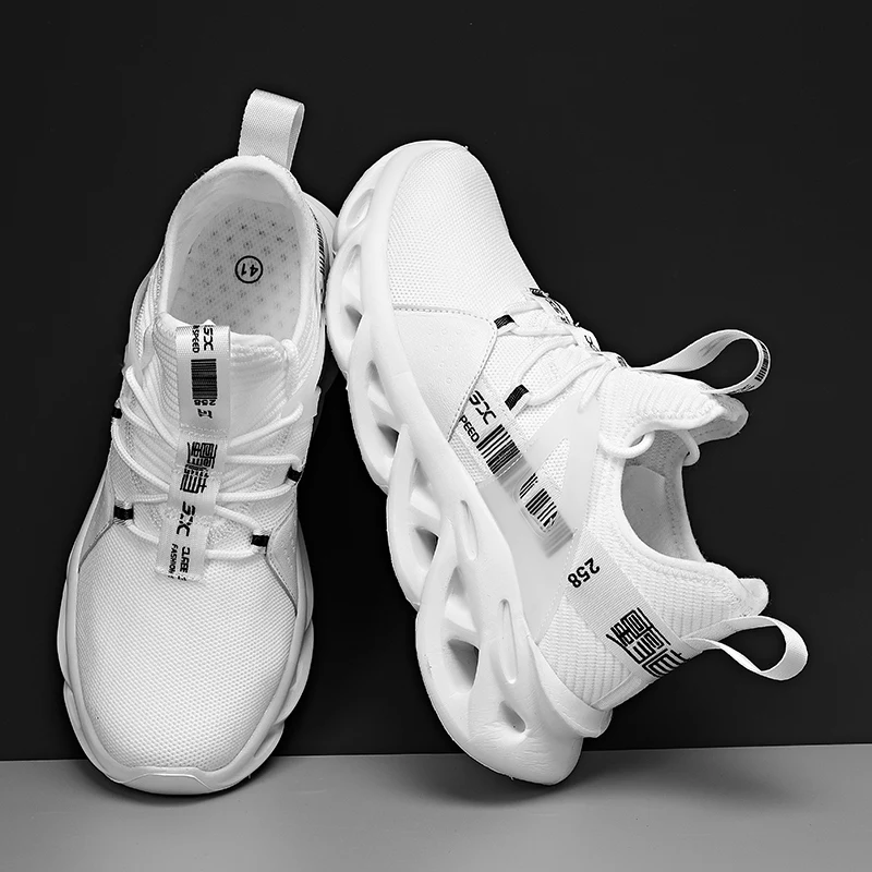 

Broken Code Running Shoes Breathable Mesh Running Shoes Men's Sports Shoes Breathable Sports Shoes Lightweight All-Match Sports