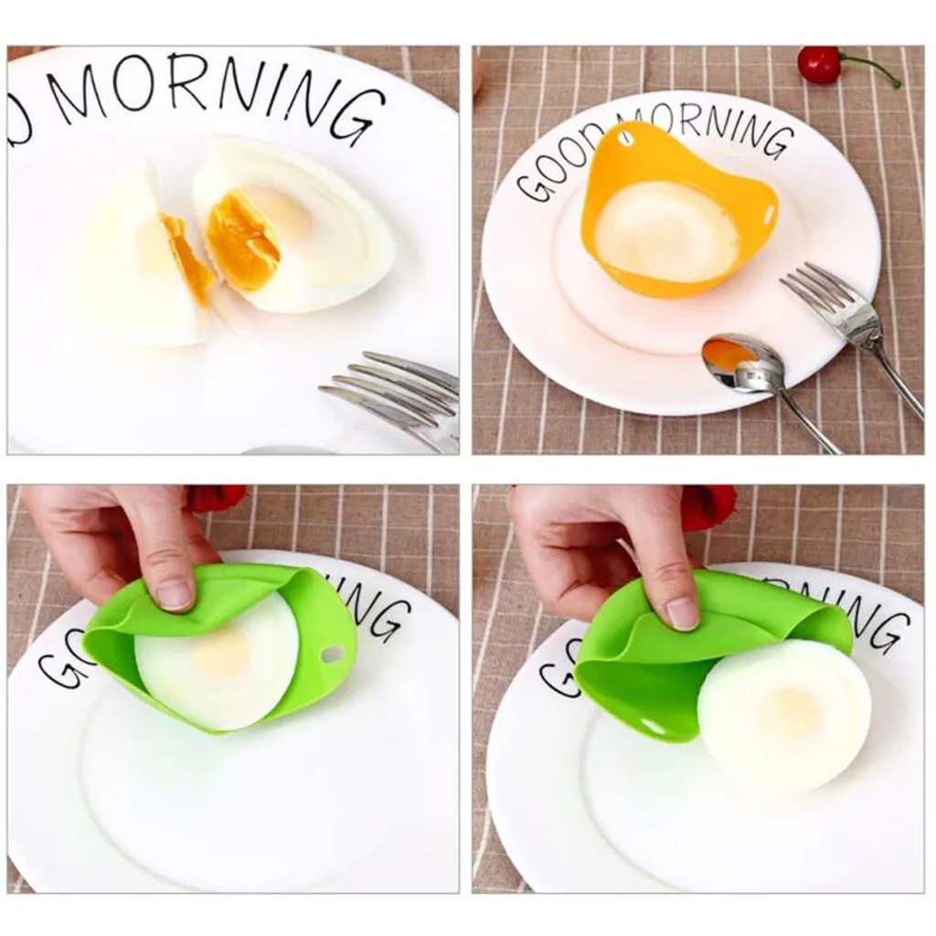 

New Silicone Poacher Cook Poach Pods Poached Baking Cup Kitchen Cookware