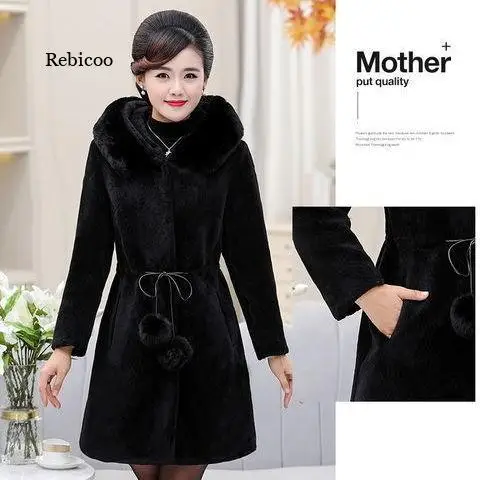 Зимняя толстовка куртка Женское пальто из искусственного меха осенне-зимнее